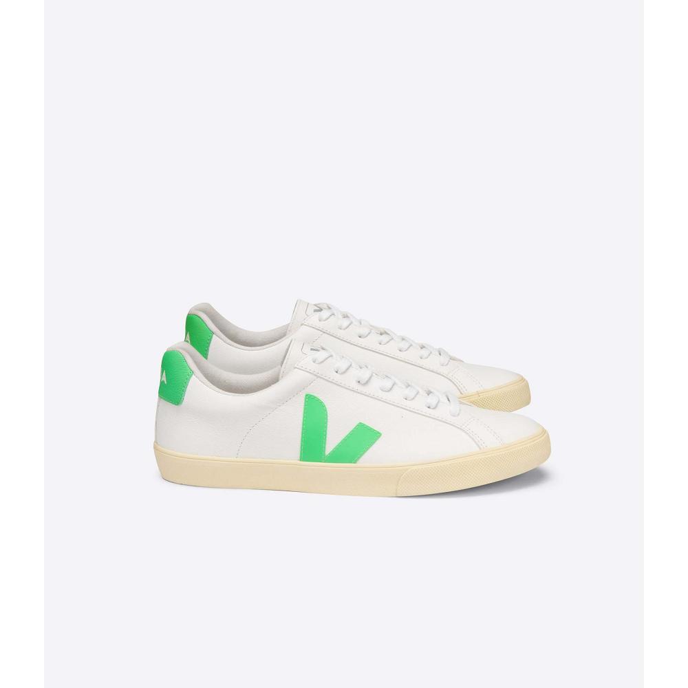 Veja ESPLAR CHROMEFREE Sko Herre White/Green | NO 192EBC